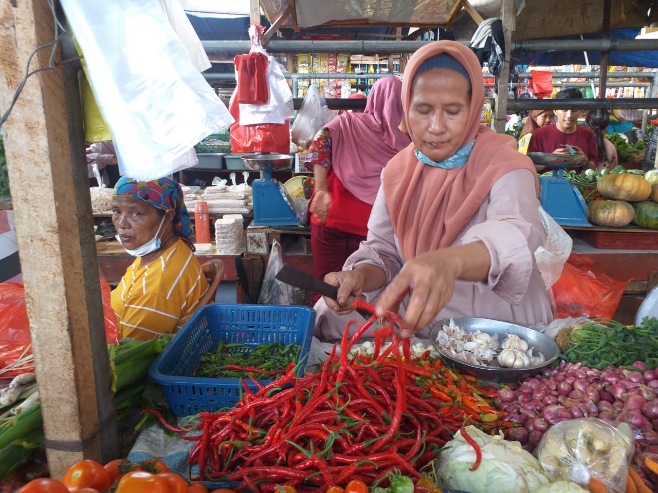 Harga Cabai Melambung Tinggi, Pedagang dan Pembeli Sama-sama Dibuat Galau