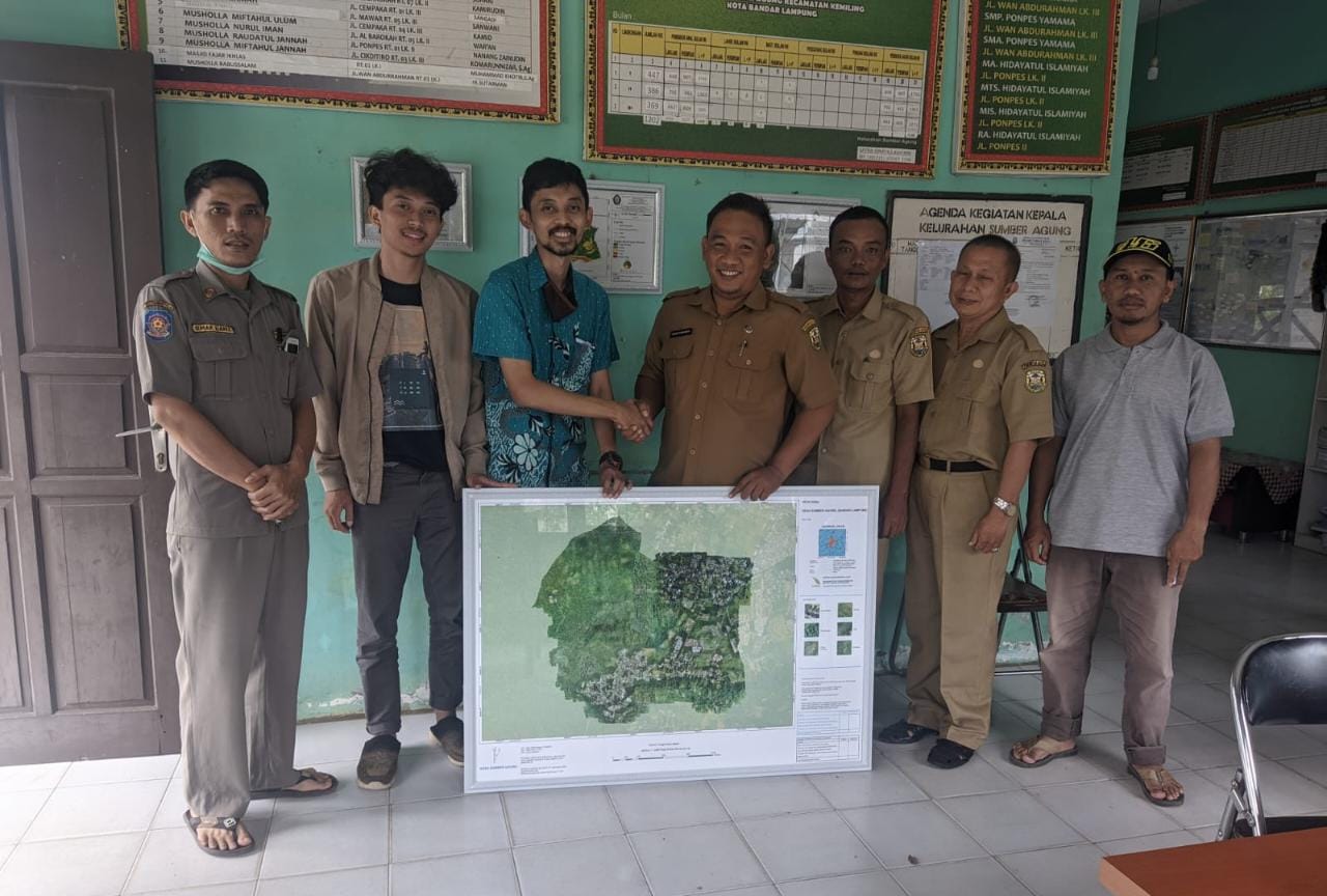 Tim Dosen ITERA Buat Peta Digital Berbasis Data Spasial