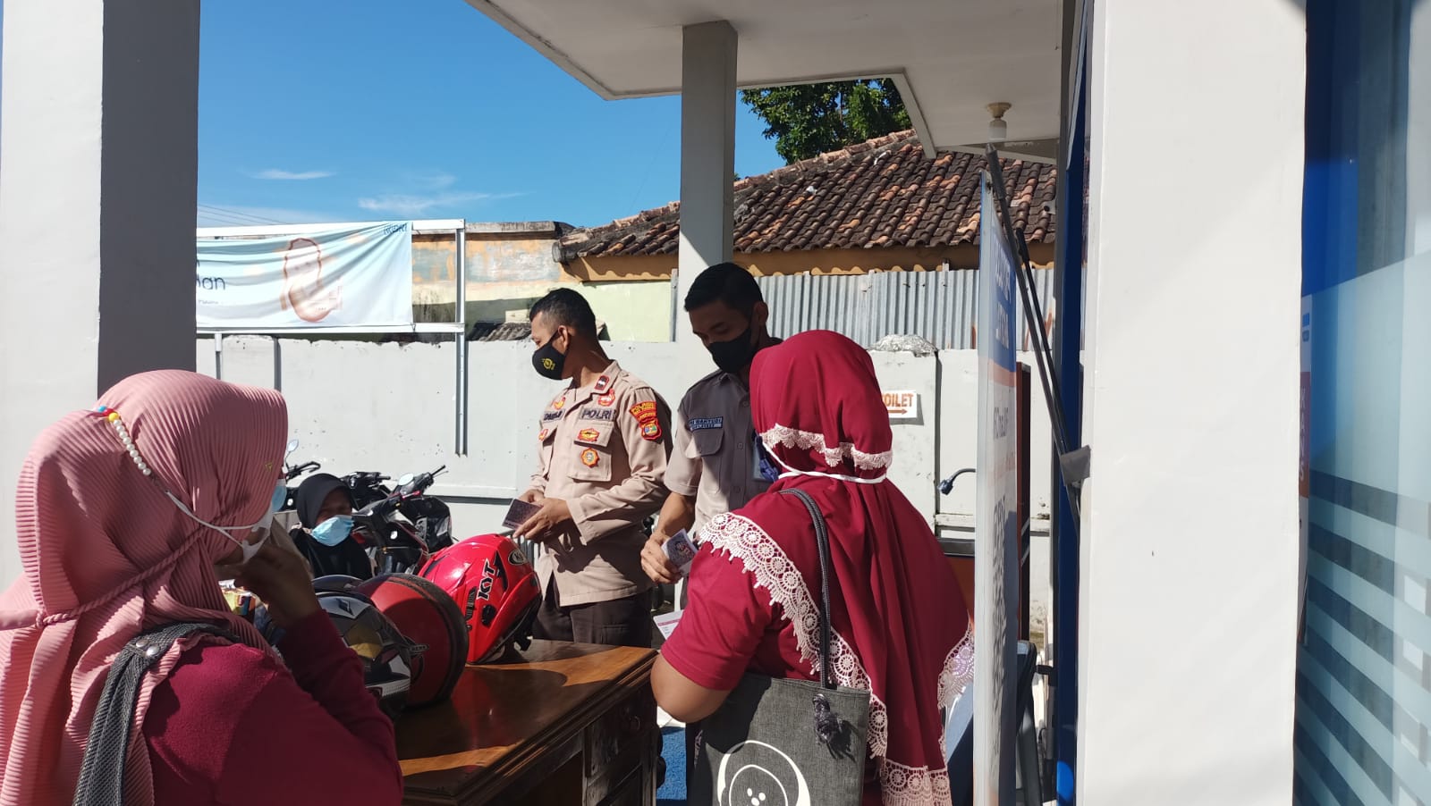 Buntut Perampokan Bendahara Dinas Pemberdayaan Perempuan, Polres Way Kanan Amankan  Objek Vital