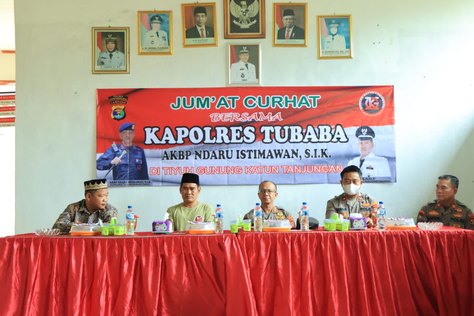Dengar Keluh Kesah Masyarakat, Ini Pembahasan yang Dilakukan oleh Kapolres Tubaba