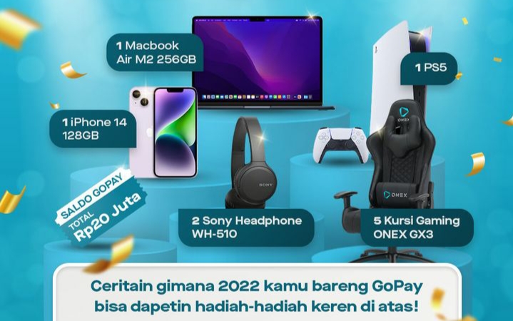 Cara Dapatkan Kado Spesial Akhir Tahun Dari Gopay Indonesia