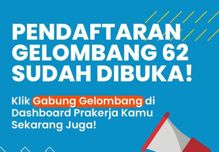 Hati-Hati, Ini Tiga Penyebab Peserta Gagal Lolos Kartu Prakerja Gelombang 62