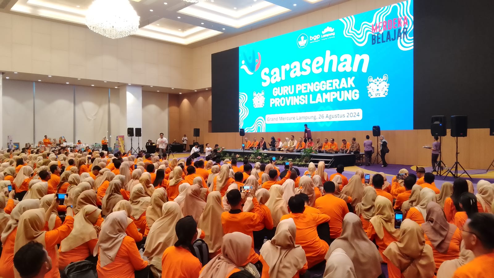 BGP Lampung Gelar Saresehan, Guru Penggerak Didorong Mampu Memajukan Sekolah