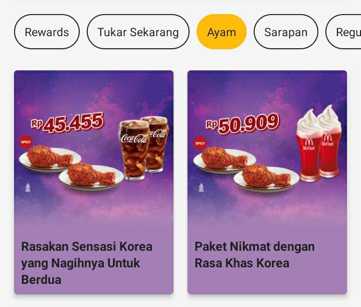 Penawaran Spesial Makan Ayam Krispy, Kenyang Lewat Reedem Aplikasi McDonald’s