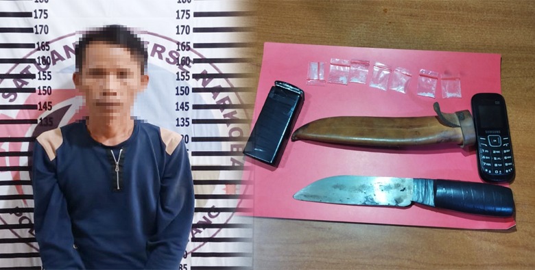 Tangkap Pengedar Narkoba di Warung, Polisi Sita Sajam dan Sabu
