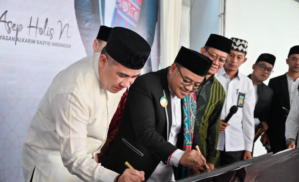Resmikan Pondok Pesantren Qur’an dan Dakwah di Gedongtataan, Ini Harapan Bupati Pesawaran