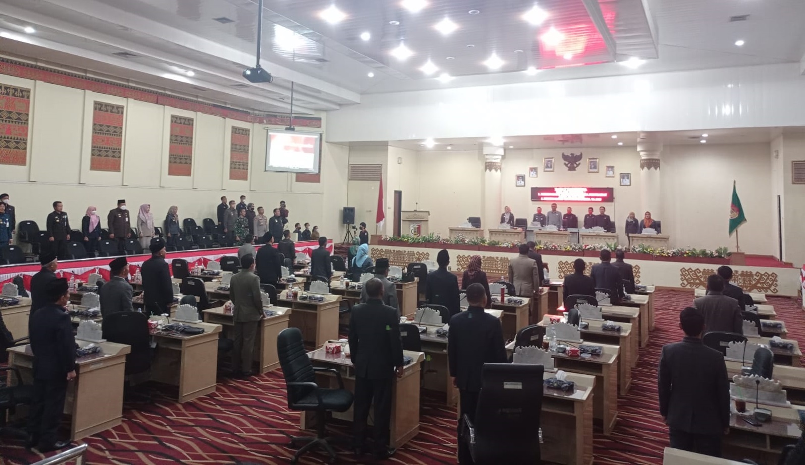 Tok! DPRD Tulang Bawang Setujui Perubahan APBD 2022