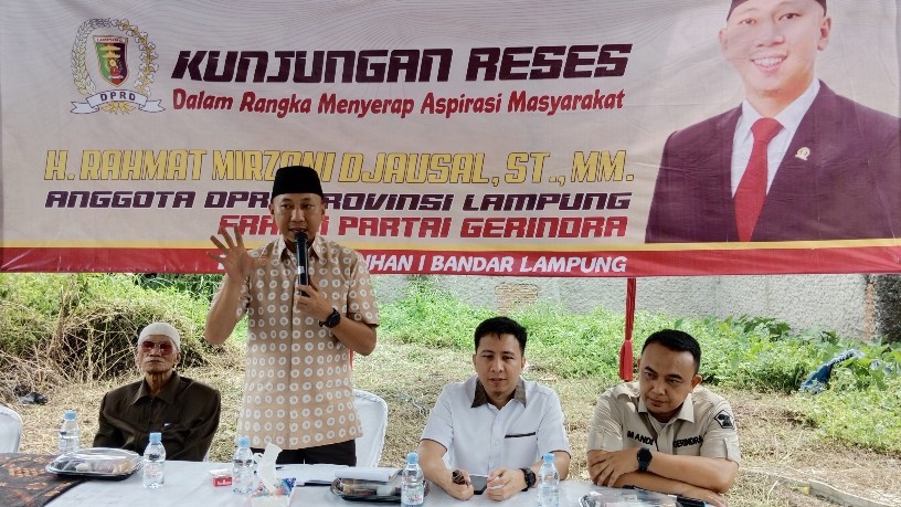 Anggota Komisi II DPRD Lampung Serap Aspirasi Warga Pahoman