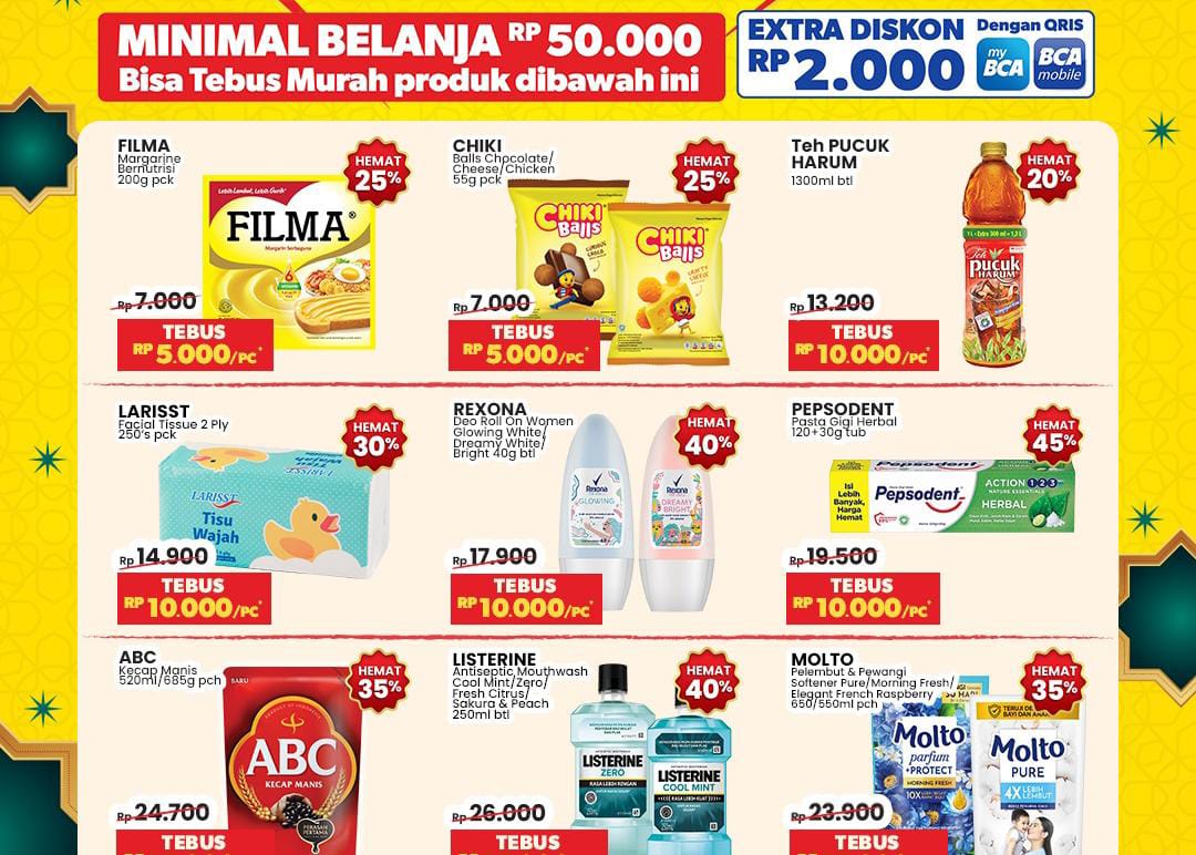 Promo Indomaret Ekstra Diskon Jumat Ceria, Dapatkan Tebus Murah Deodoran Hanya Rp 10 Ribu