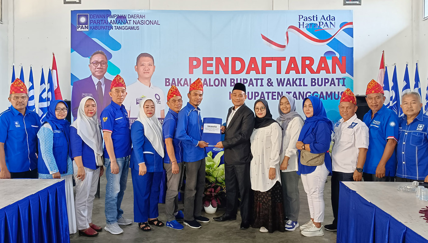 Dua Mantan Bupati Ikut Penjaringan Bacalon Kepala Daerah PAN Tanggamus