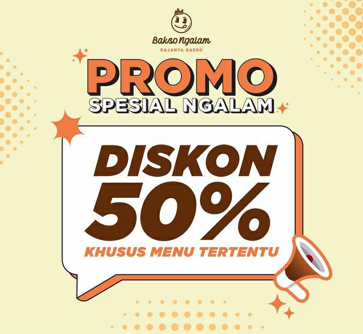 Yuk, Nikmati Promo Diskon 50 Persen di Bakso Ngalam, Berlaku Hingga 19 Desember 2022