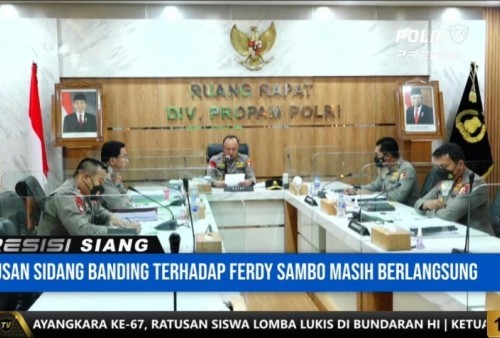 Tok! Banding Kode Etik Ferdy Sambo Ditolak, Resmi di PTDH