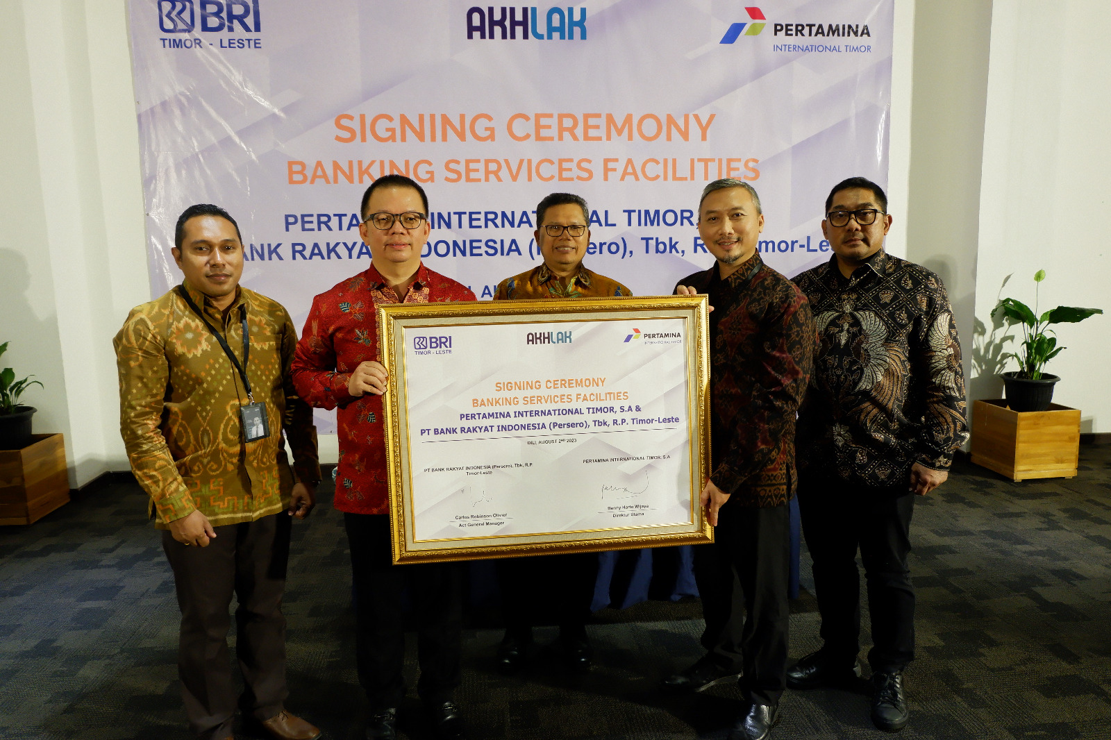 BRI Timor-Leste Sinergi dengan Pertamina untuk Sediakan Integrated Banking Solution Pengelolaan SPBU