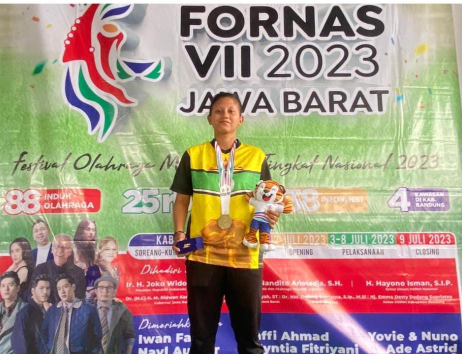 Mahasiswa Unila Raih Juara Dalam Fornas VII Cabor YPOK