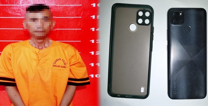 Belinya Rokok, Tapi Ambil Handphone, Warga Tulang Bawang Akhirnya Diciduk Polisi