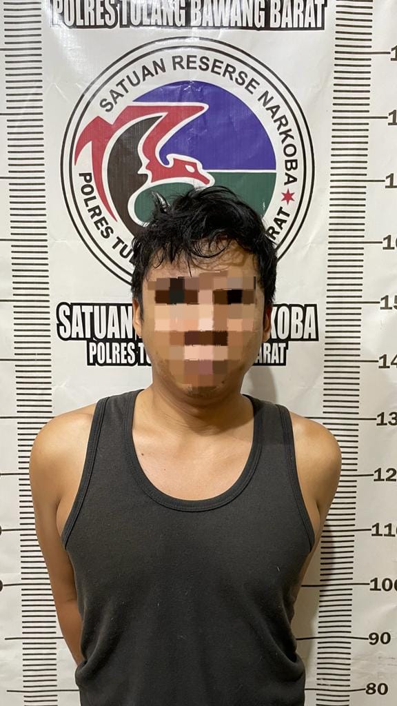 Kembali, Satresnarkoba Polres Tulang Bawang Barat Tangkap Pelaku Narkoba