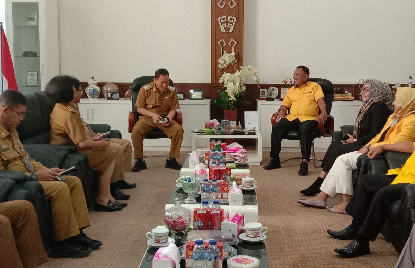 Bangun Tulang Bawang, Pj Bupati Ajak Fraksi Golkar Sinergi untuk Pembangunan Daerah