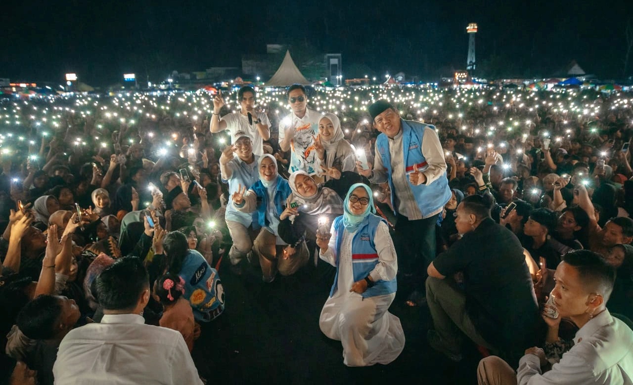 Hadiri Shalawat Kebangsaan, Mirza: Lampung Maju Bersama Dengan Silaturahmi yang Kuat