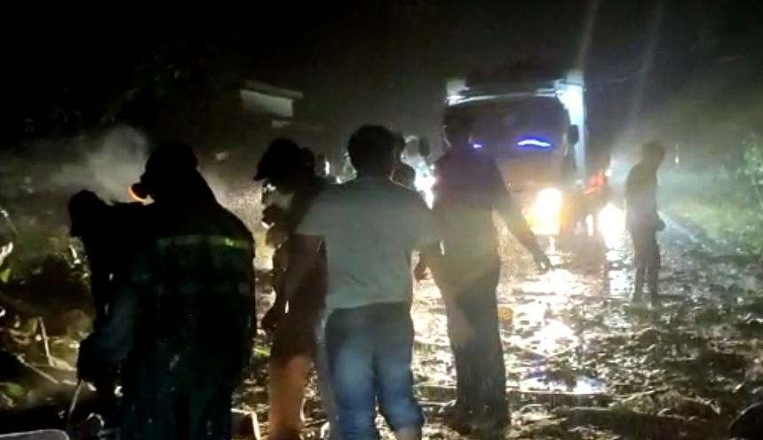 Sempat Macet Karena Pohon Tumbang, Jalinbar Pesisir Barat Normal Lagi