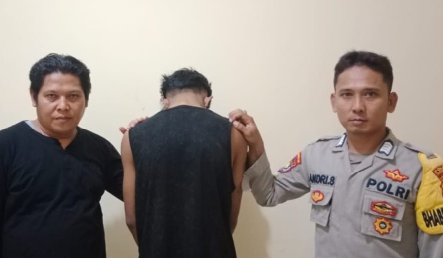 JJS Dengan Pacar, Tersangka Penggelapan Motor Vespa di Jakarta Diamankan di Tanggamus Lampung