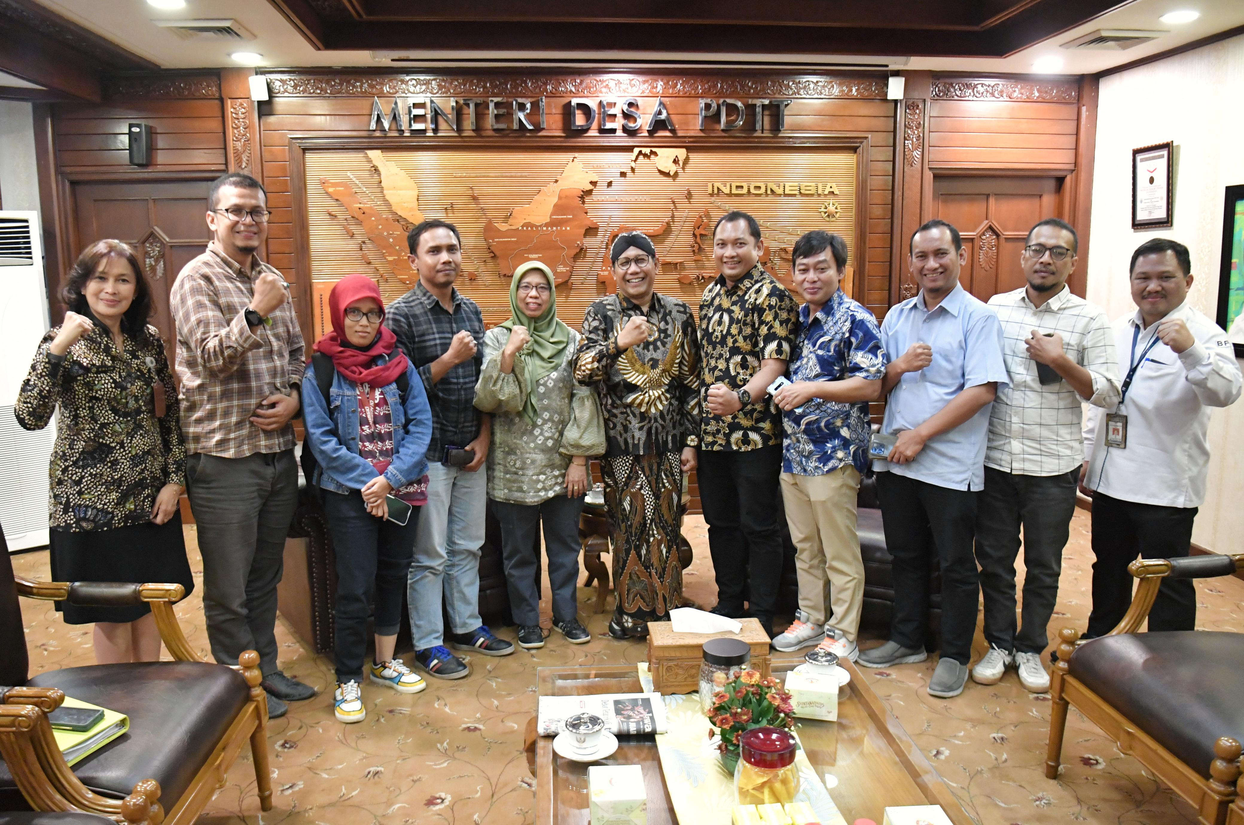 Kemendes dan DNN Sepakat Jalin Kerjasama di 2024