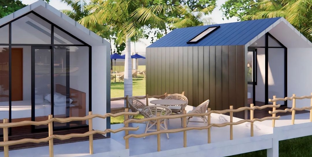 Starlight Cabin Kalianda Penginapan Baru di Lampung Selatan, Bak Nginap di Pulau Dewata Bali