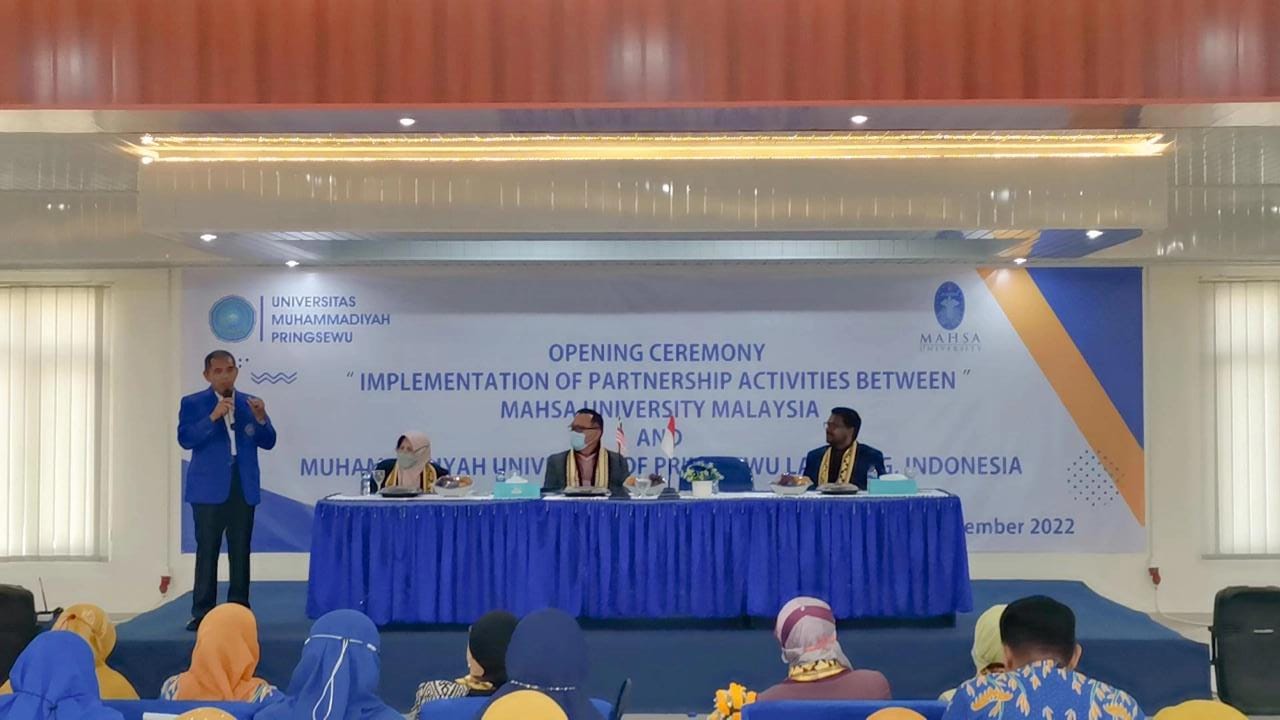 Umpri Indonesia dan Mahsa University Malaysia Implementasikan Kerja Sama