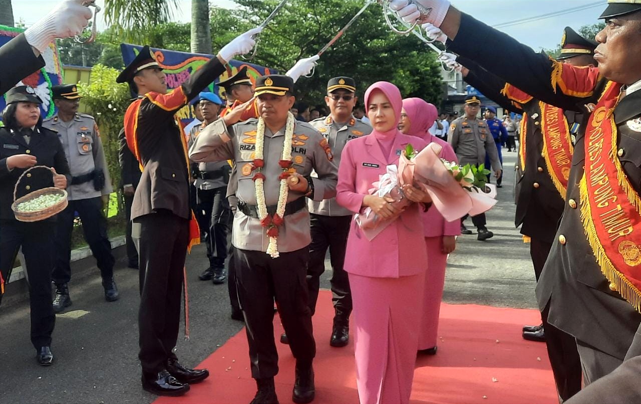 AKBP M. Rizal Resmi Jadi Kapolres Lampung Timur