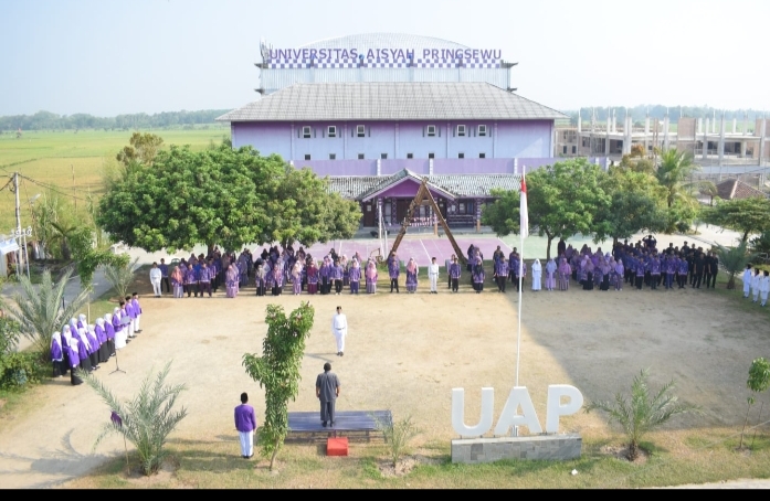 Universitas Aisyah Pringsewu Gelar Upacara HUT ke-78 RI