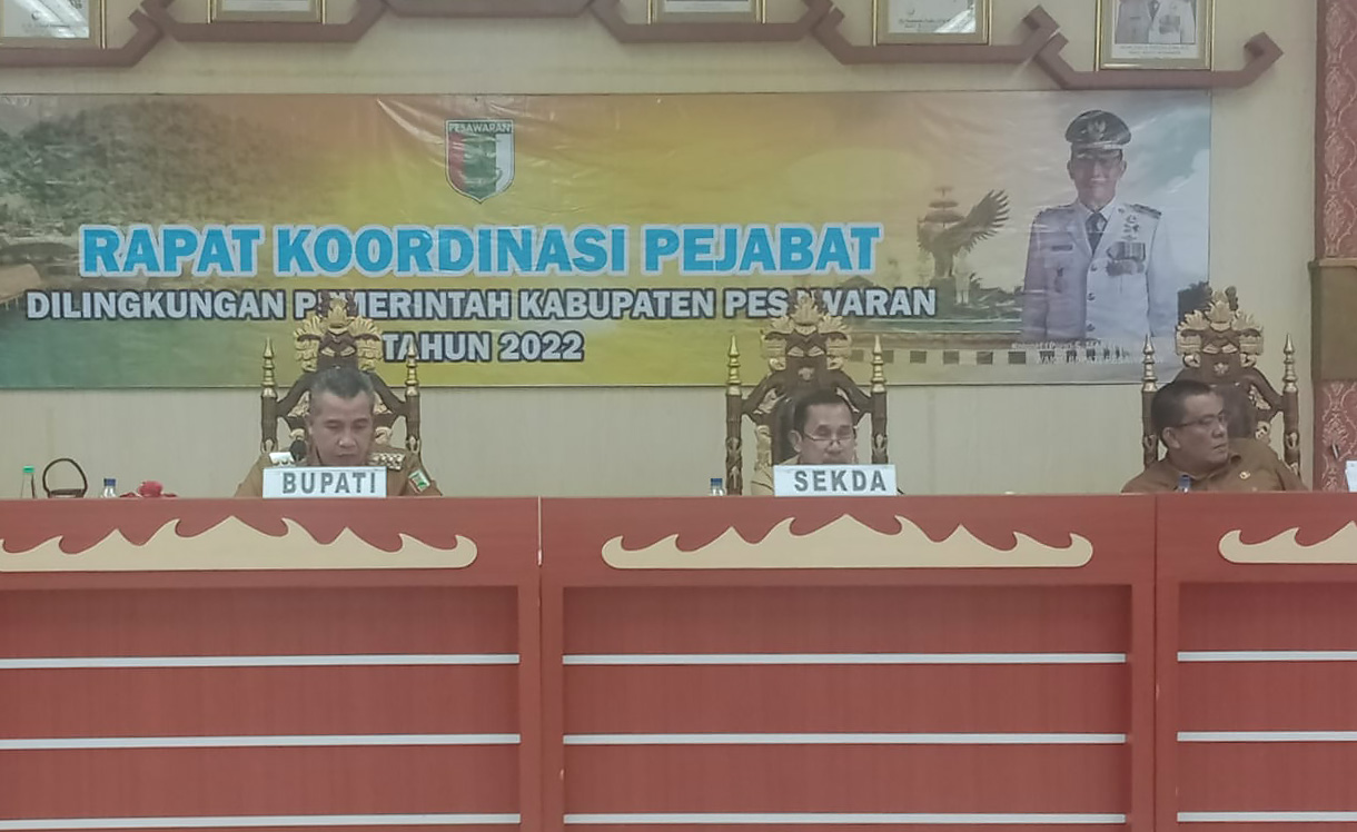 Realisasi Retribusi OPD di Pesawaran Tidak Memuaskan!