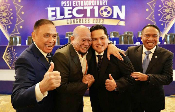 Tok! Erick Thohir Terpilih sebagai Ketua Umum PSSI Periode 2023-2027