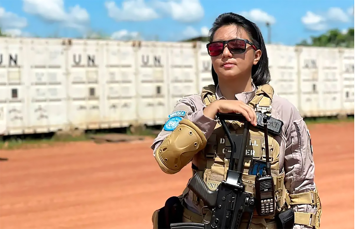 Alumni Akpol 2019 yang Jadi Kapolsek Perempuan, Polwan Cantik Asal Lampung Berpangkat Sama Dengan Ayah