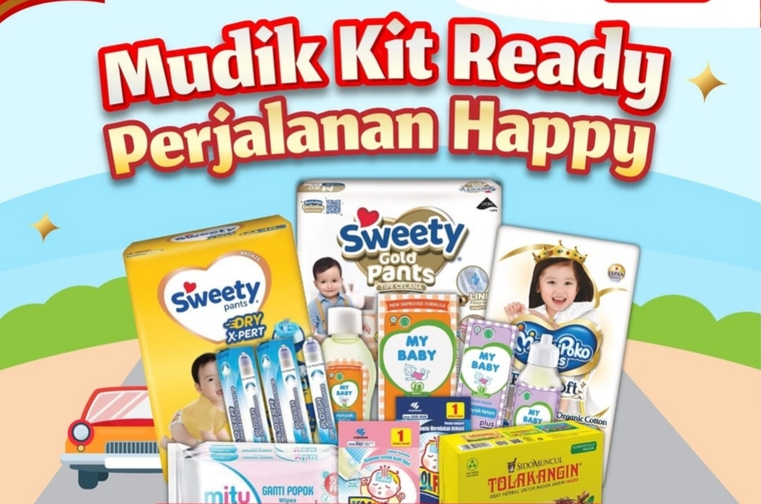 Mudik Asyik Tanpa Rewel Bareng si Kecil, Lengkapi Kebutuhannya Dengan Promo Superindo
