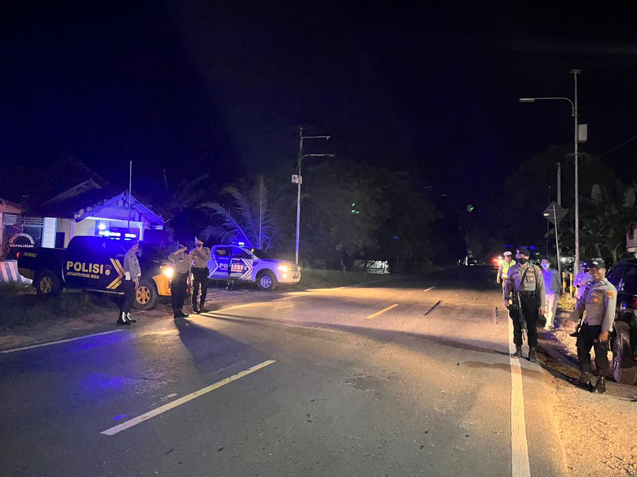Polres Mesuji Patroli Malam di Perbatasan Sumatera Selatan, Ada Apa?