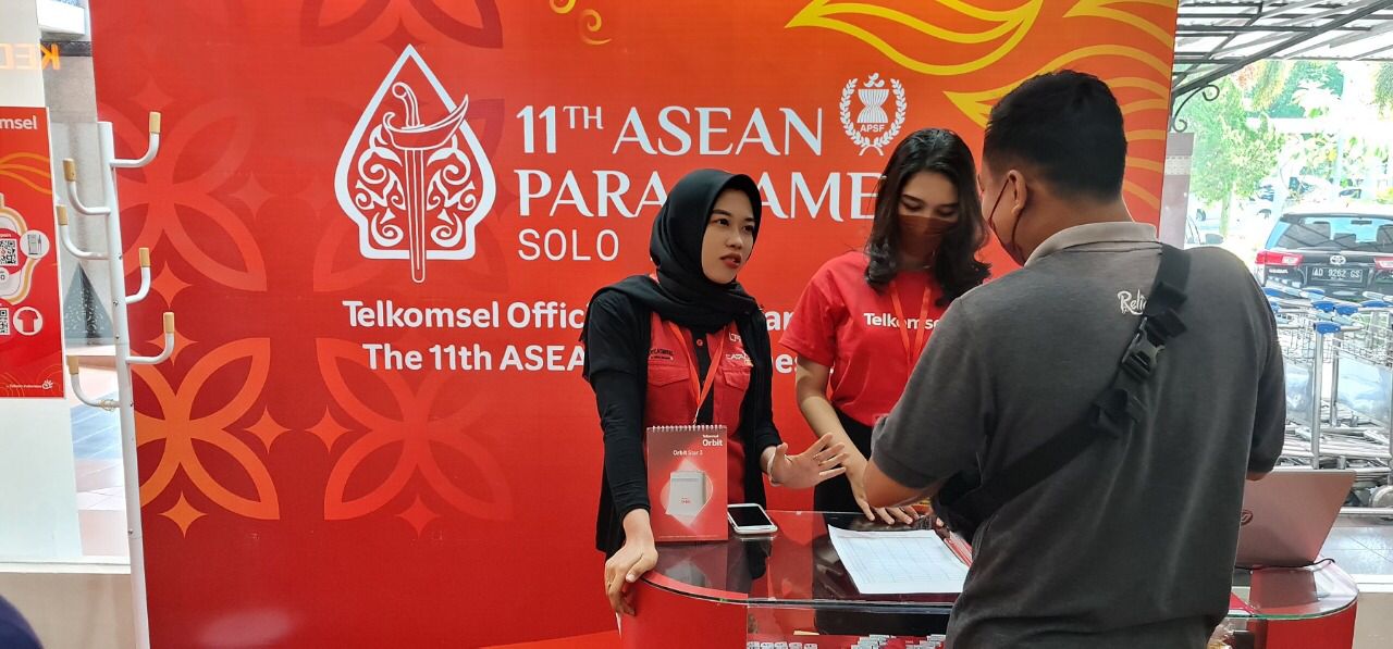 Telkomsel Pastikan Kesiapan dan Kenyamanan Akses Gelaran XI ASEAN Para Games 2022