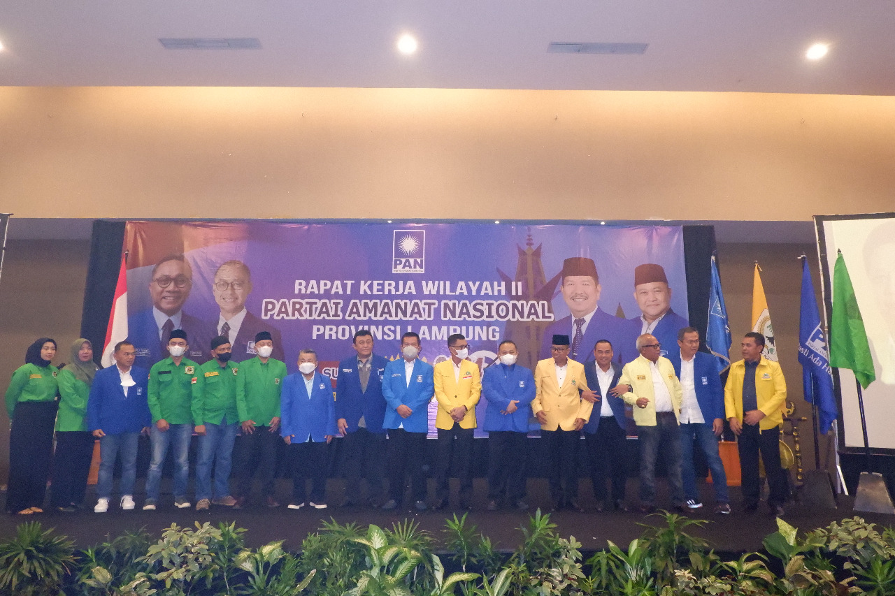 5 Usulan Nama Capres PAN Lampung Dibahas di Rakernas