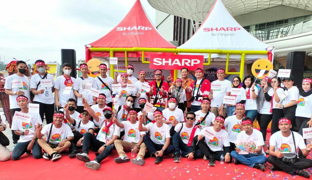 Sharp Matsuri Bertabur Hadiah, Belanja Asyik di Center Point Lampung City Mall