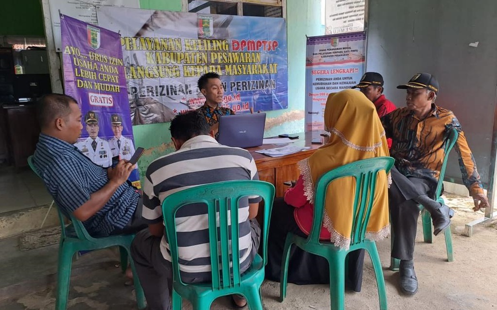 Penghujung Tahun, Realisasi Pelayanan DPMPTSP Pesawaran Lampaui Target
