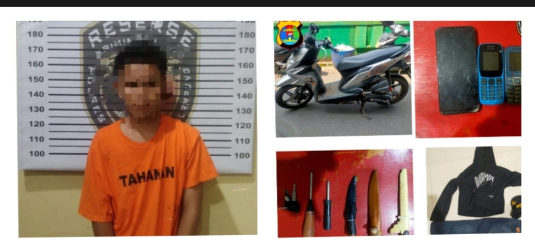 Kerap Lakukan Curanmor di Bandar Lampung, Pemuda Asal Lamtim Ini Akhinya Tak Berdaya saat Dibekuk Polisi