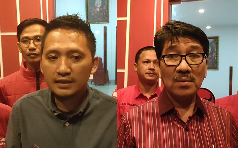 Ikuti Fit And Proper Test PDI Perjuangan, Bakal Cabup Ardian Saputra dan Hamartoni Rahasiakan Sosok Wakil