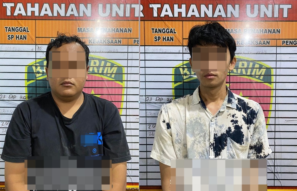 Kuras ATM BRI, Dua Pemuda Asal Bandar Lampung Diringkus Satreskrim Polres Way Kanan
