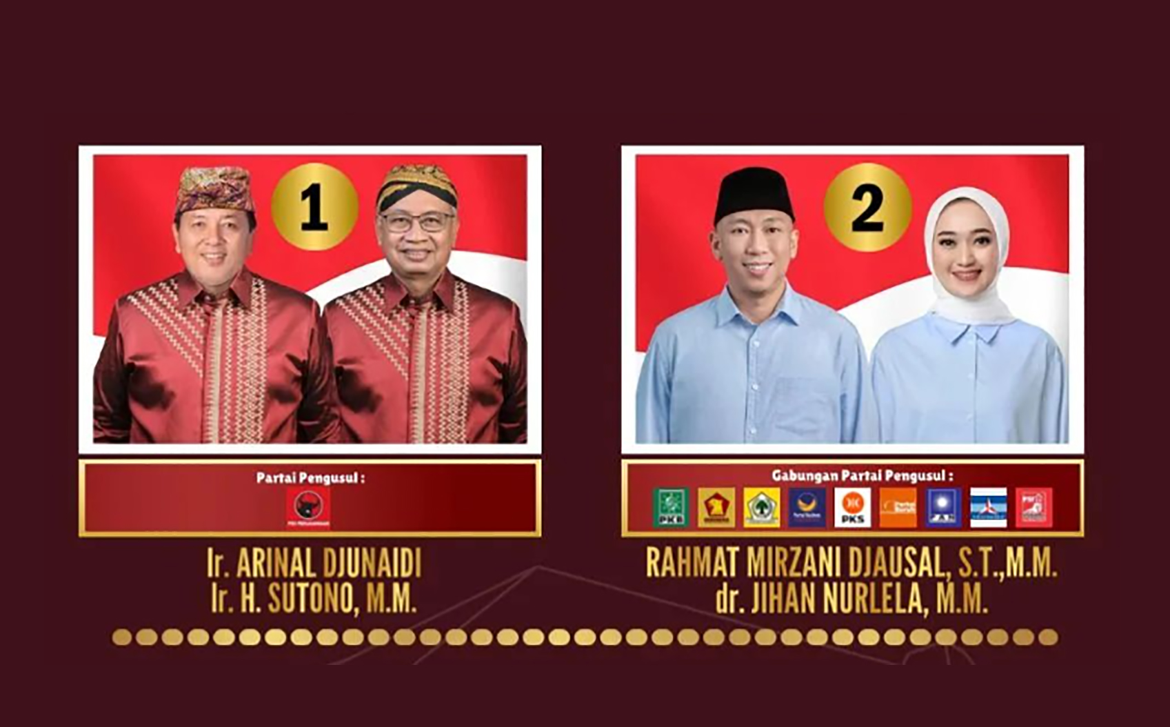 Mirza - Jihan Belum Tertandingi di Way Kanan dan Lampung Utara