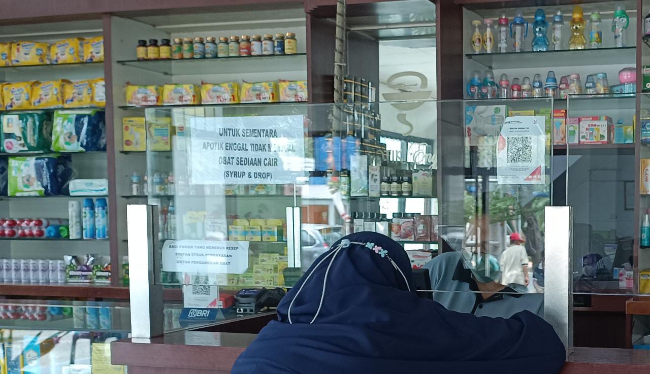 Apotek di Bandar Lampung Sudah Tak Jual Obat Sirup