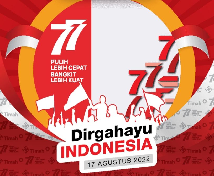 Meriahkan Peringatan Hari Kemerdekaan, Ini 17 Link Twibbon Perayaan HUT RI Ke-77