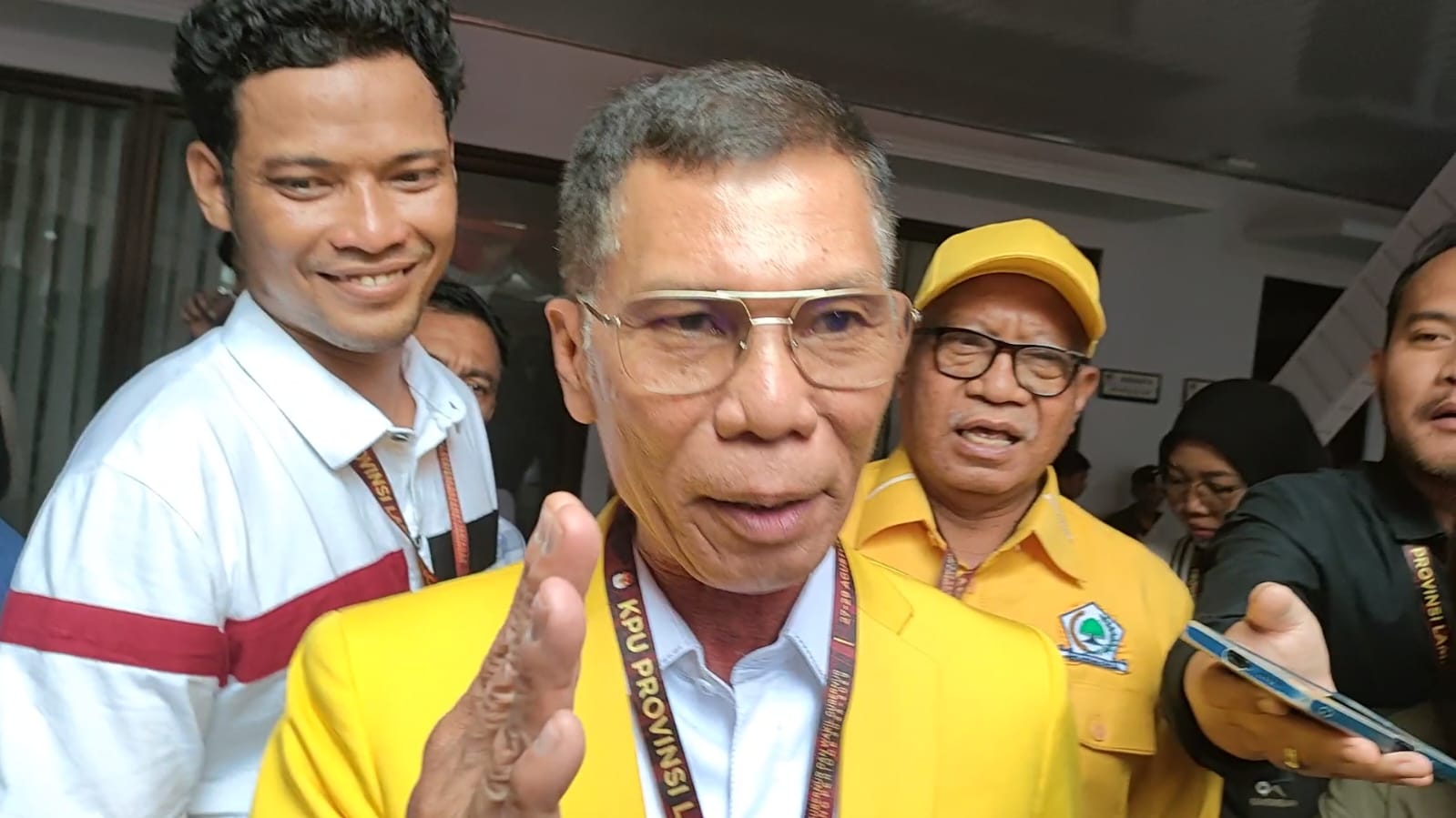 Golkar Lampung: Tak Satupun Kader Golkar Ikut Mengantar Arinal ke KPU