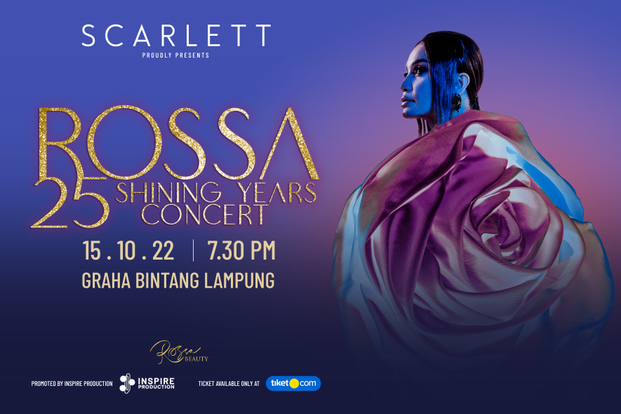 Tiket Konser Rossa di Lampung Sudah Bisa Dibeli Secara Online, Ini Link Pemesanannya