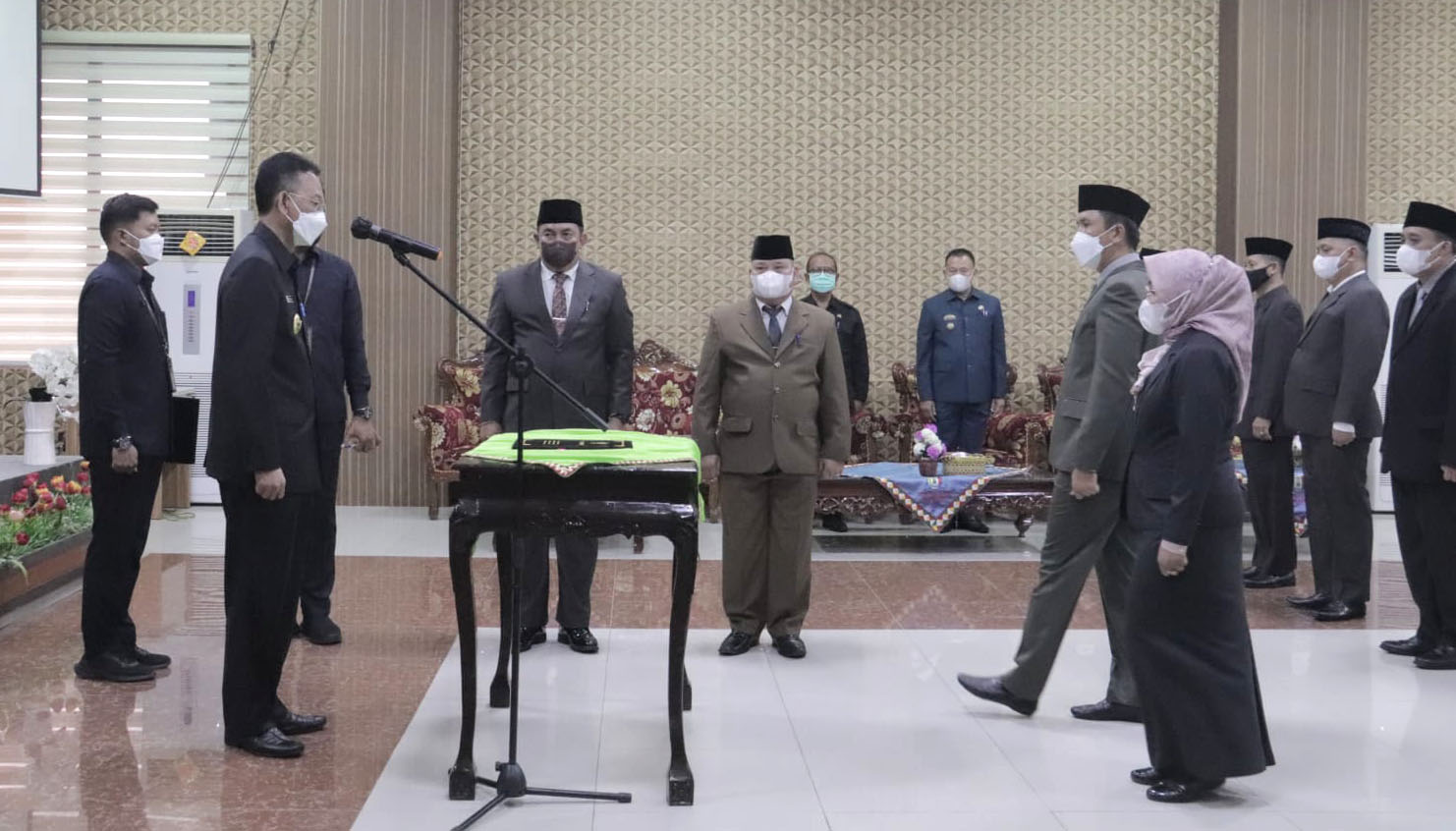 Puluhan Pejabat Pemkab Pringsewu Dapat Posisi Baru