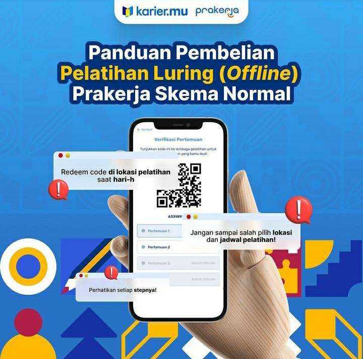 Terbaru! Begini Panduan Pembelian Pelatihan Offline Prakerja Skema Normal