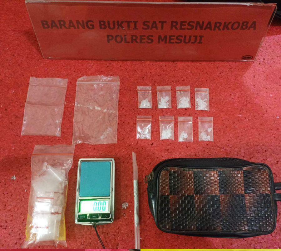 Sat Narkoba Polres Mesuji Tangkap Bandar Sabu-Sabu dan Seorang Rekannya