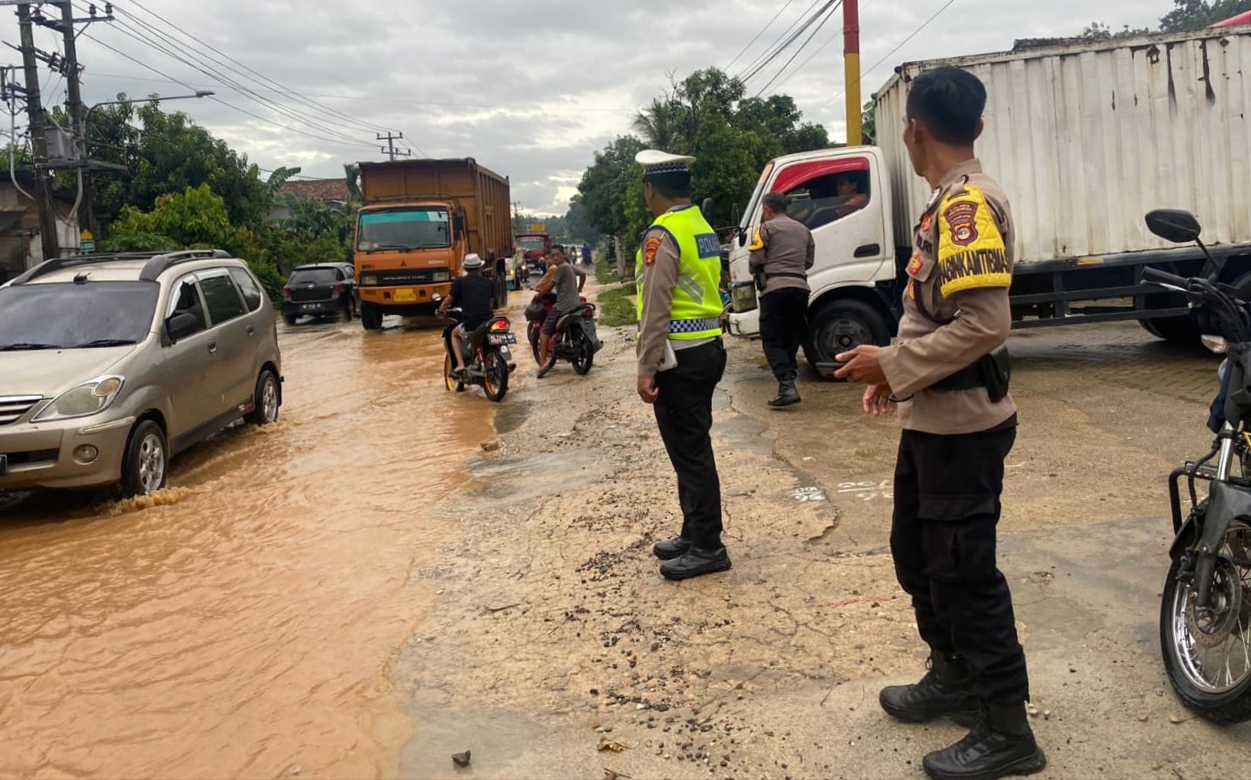 Hujan Deras, Wilayah Pringsewu Tergenang, Ini Titiknya